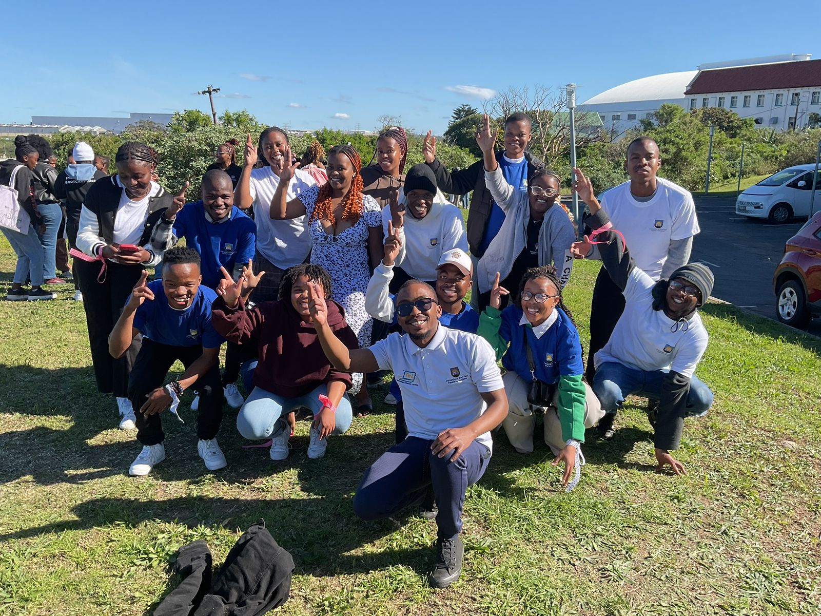 Fort Hare Students enjoying time together