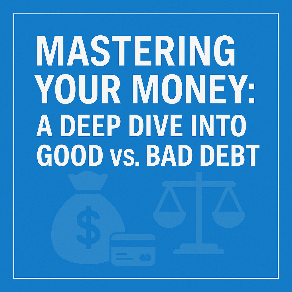 Mastering Your Money: A Deep Dive into Good vs. Bad Debt