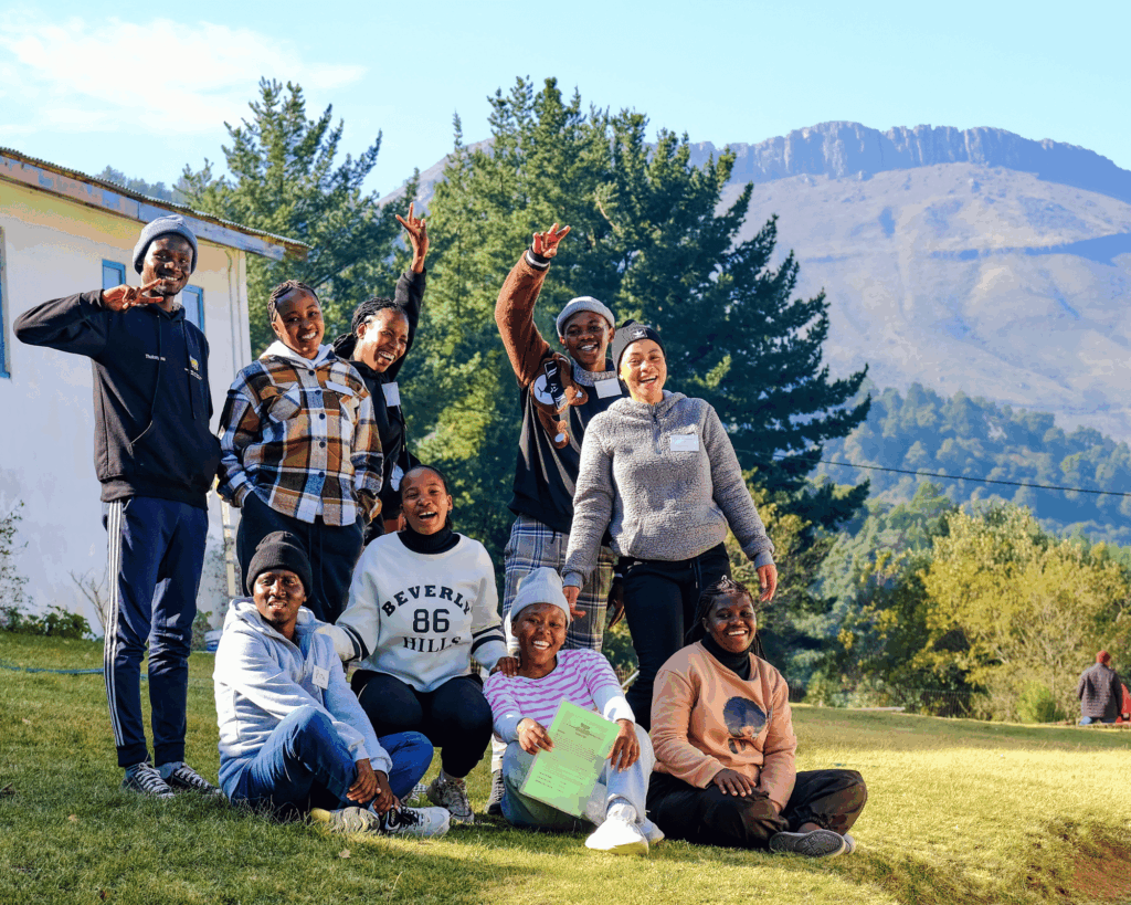 Fort Hare Student outing for Transformative Bootcamp