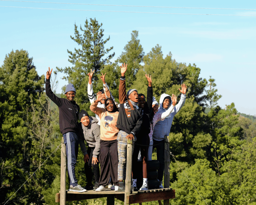 Fort Hare Student outing for Transformative Bootcamp
