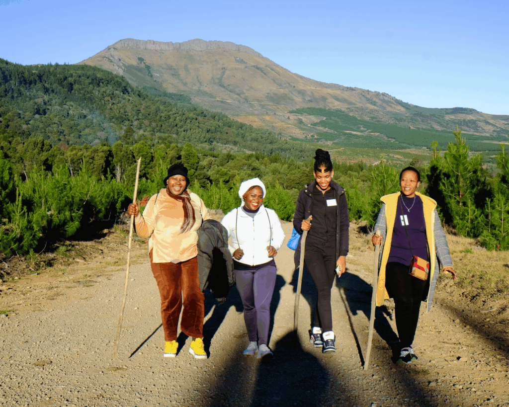 Fort Hare Student outing for Transformative Bootcamp