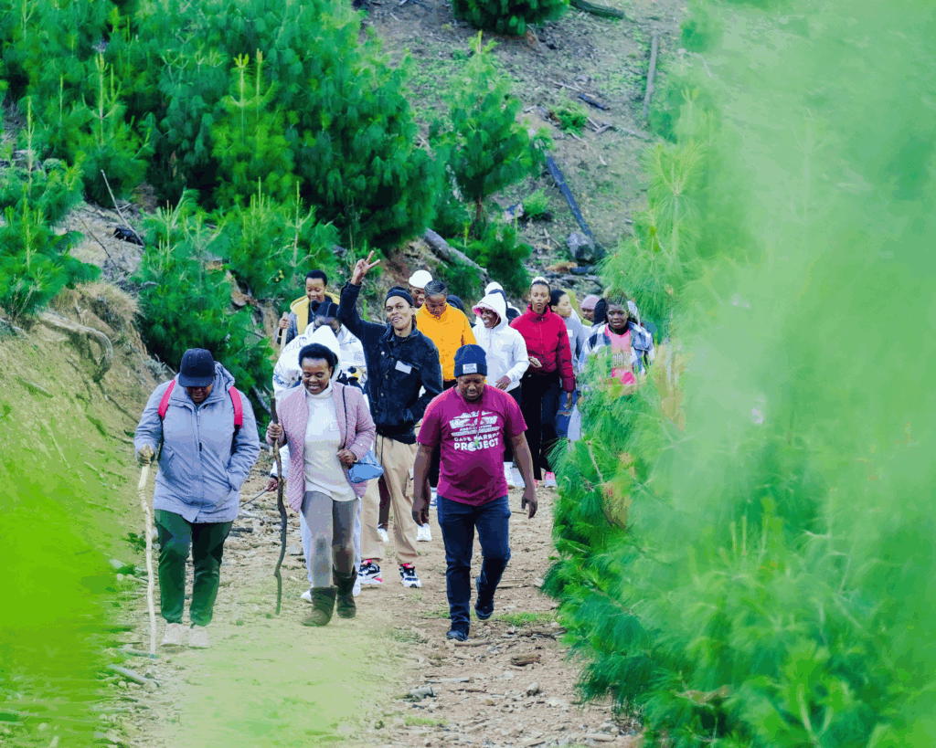 Fort Hare Student outing for Transformative Bootcamp